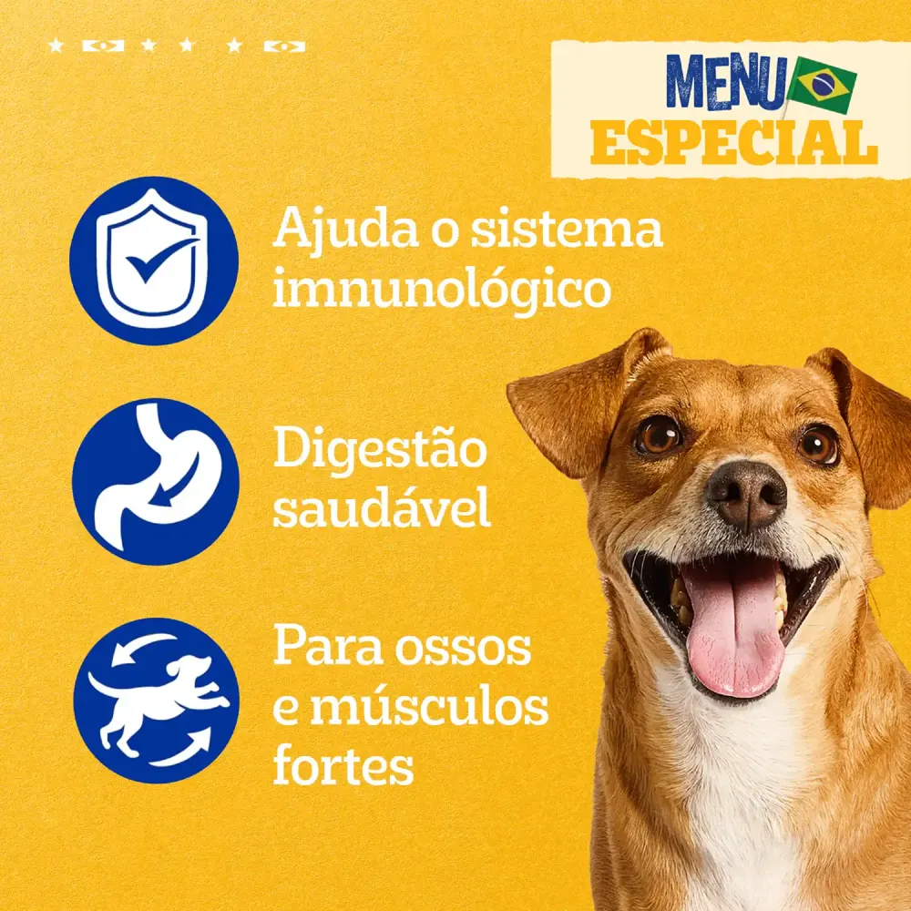 Ração Úmida Pedigree Caramelo Cães Adultos Sachê Picadinho — foto 4