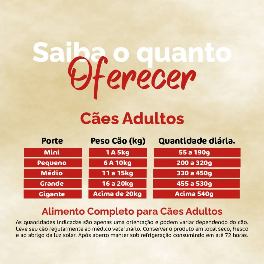 Ração Úmida Receitas Naturais Cães Adultos Carne Everest — foto 4