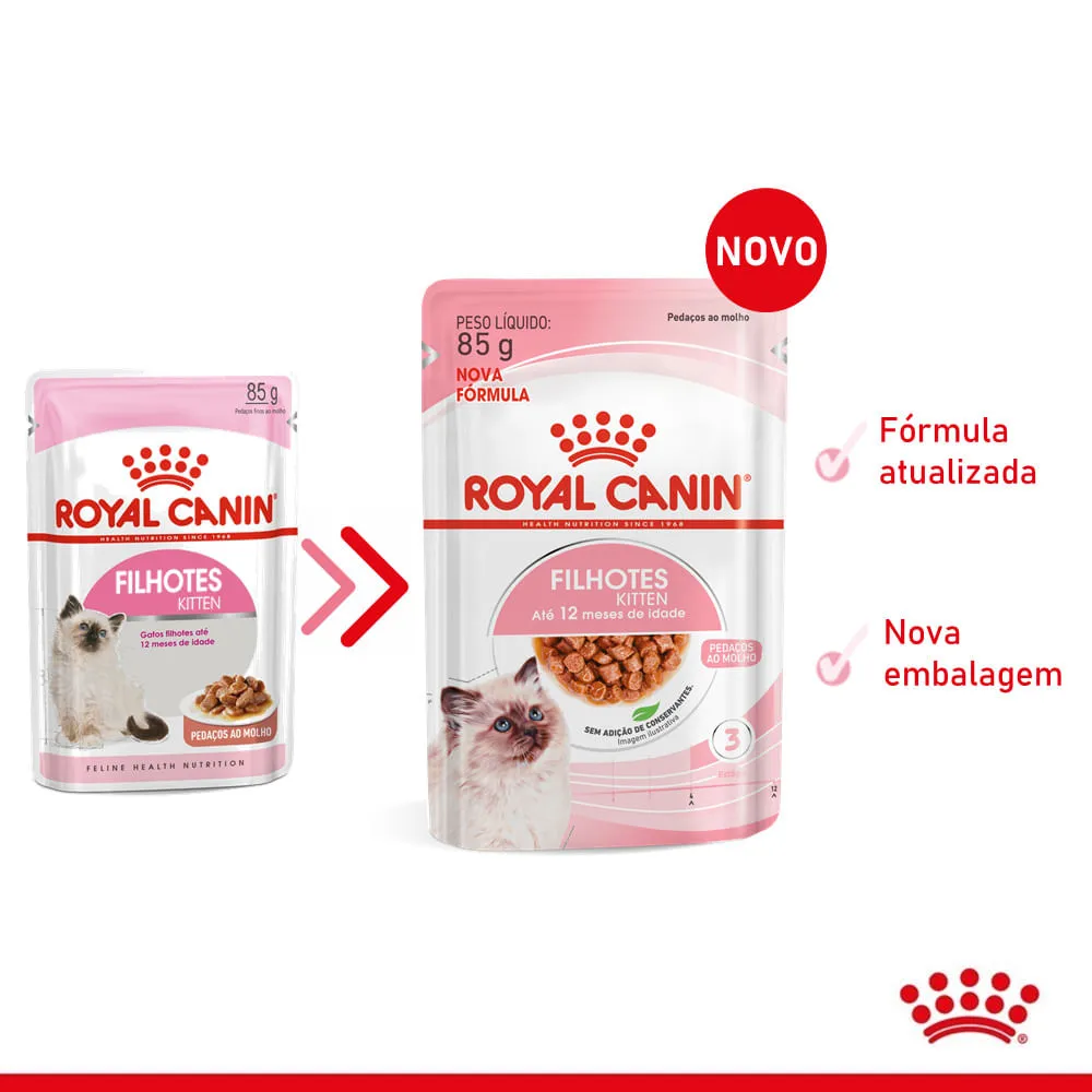 Ração Úmida Royal Canin Kitten Gatos Filhotes — foto 2