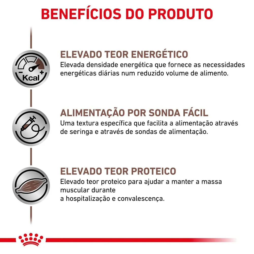 Ração Úmida Royal Canin Lata Veterinary Diet Recovery para Cães e Gatos em Recuperação — foto 2