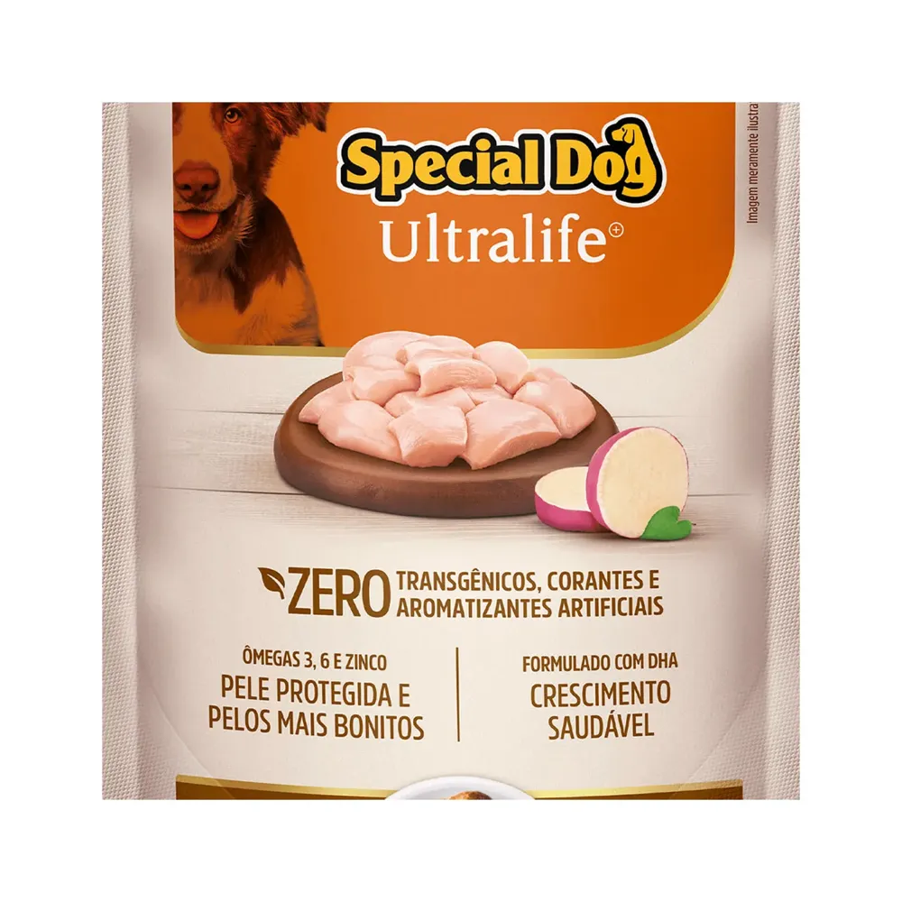 Ração Úmida Special Dog Ultralife Cães Filhotes Frango — foto 3