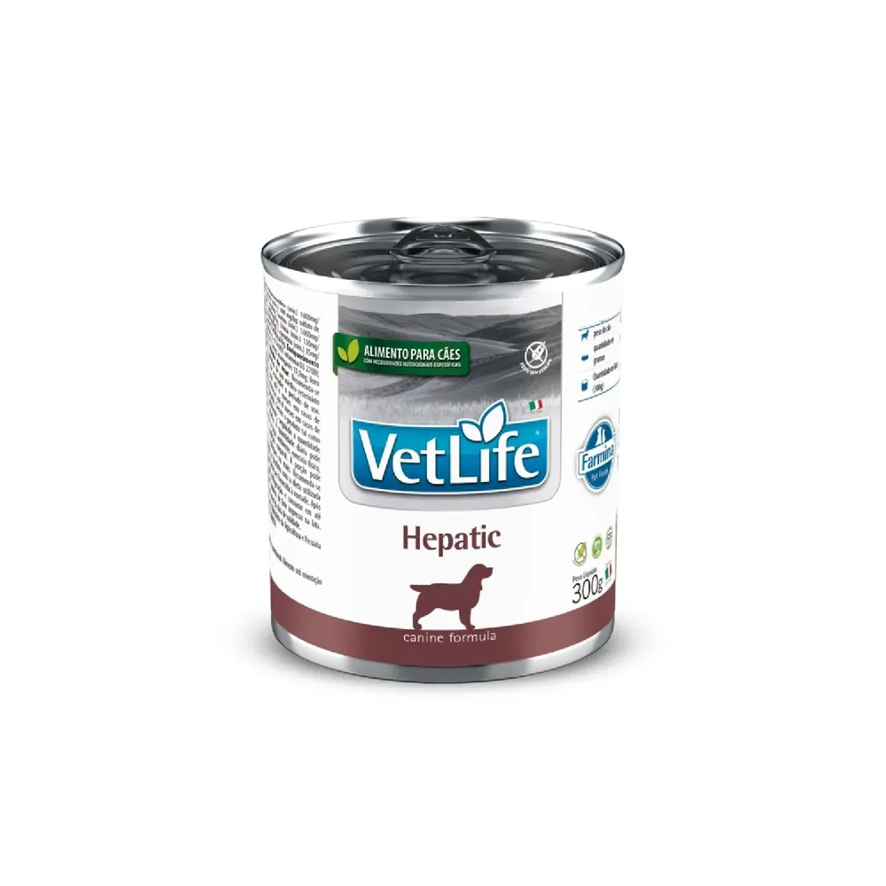 Ração Úmida Vet Life Hepatic para Cães Adultos