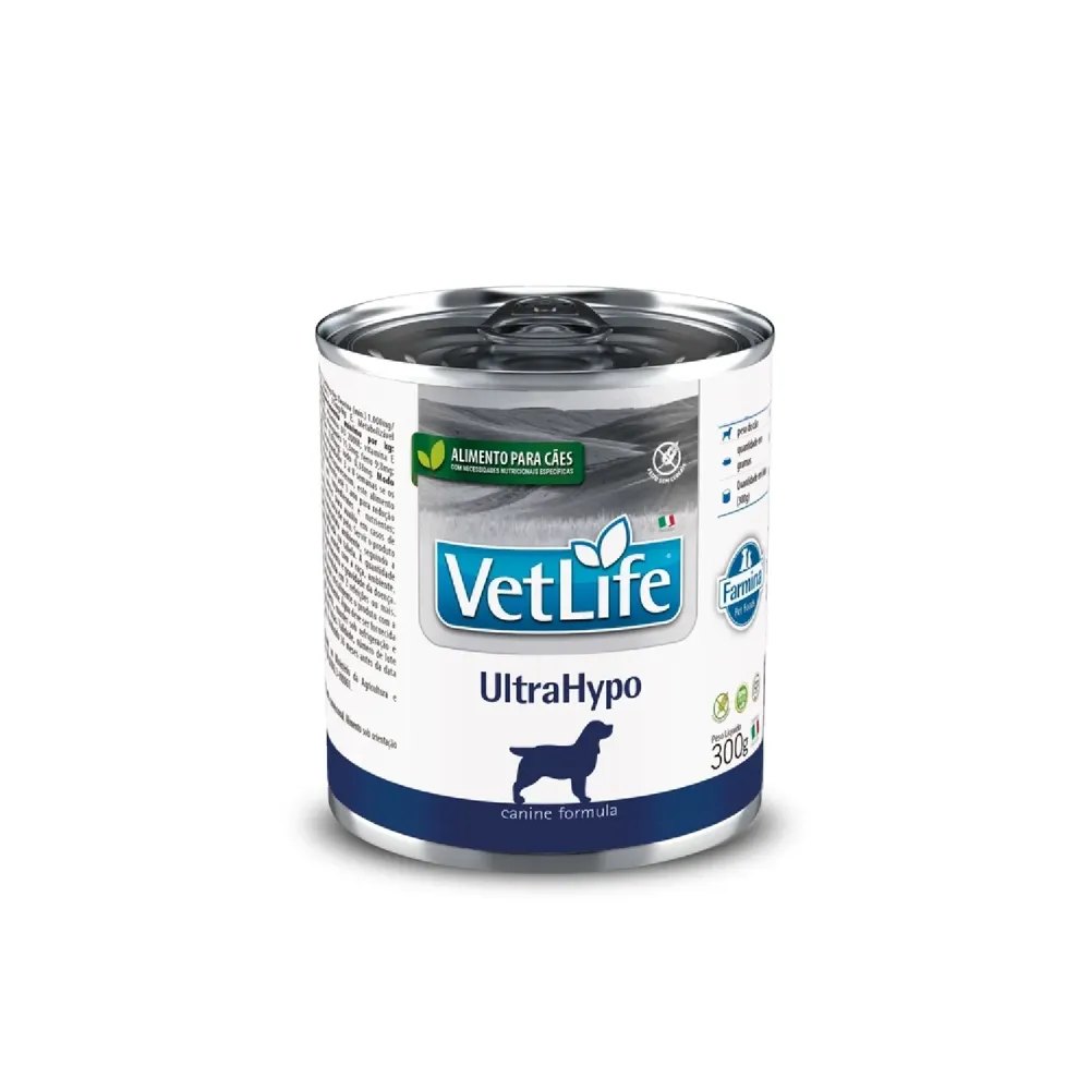 Ração Úmida Vet Life Ultrahypo para Cães Adultos