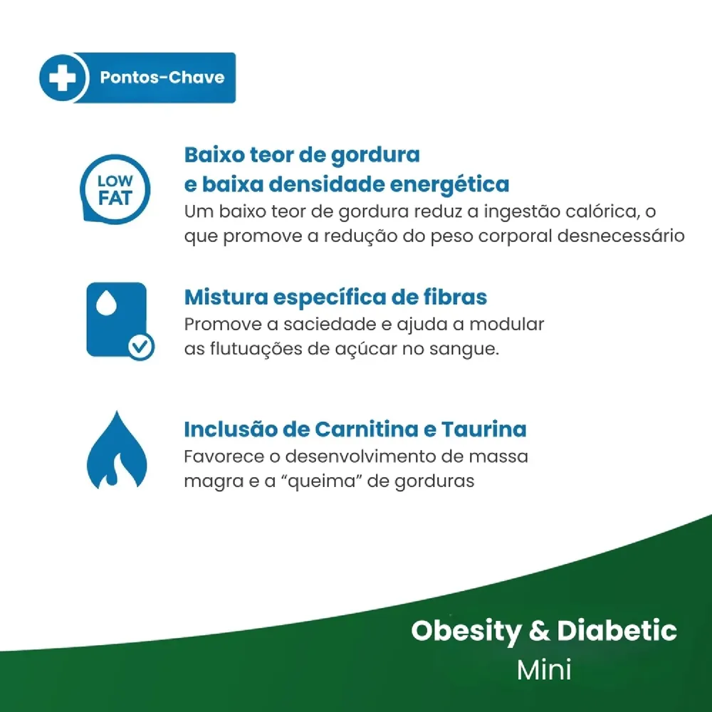 Ração Vet Life Natural Mini Canine Obesity e Diabetic — foto 3