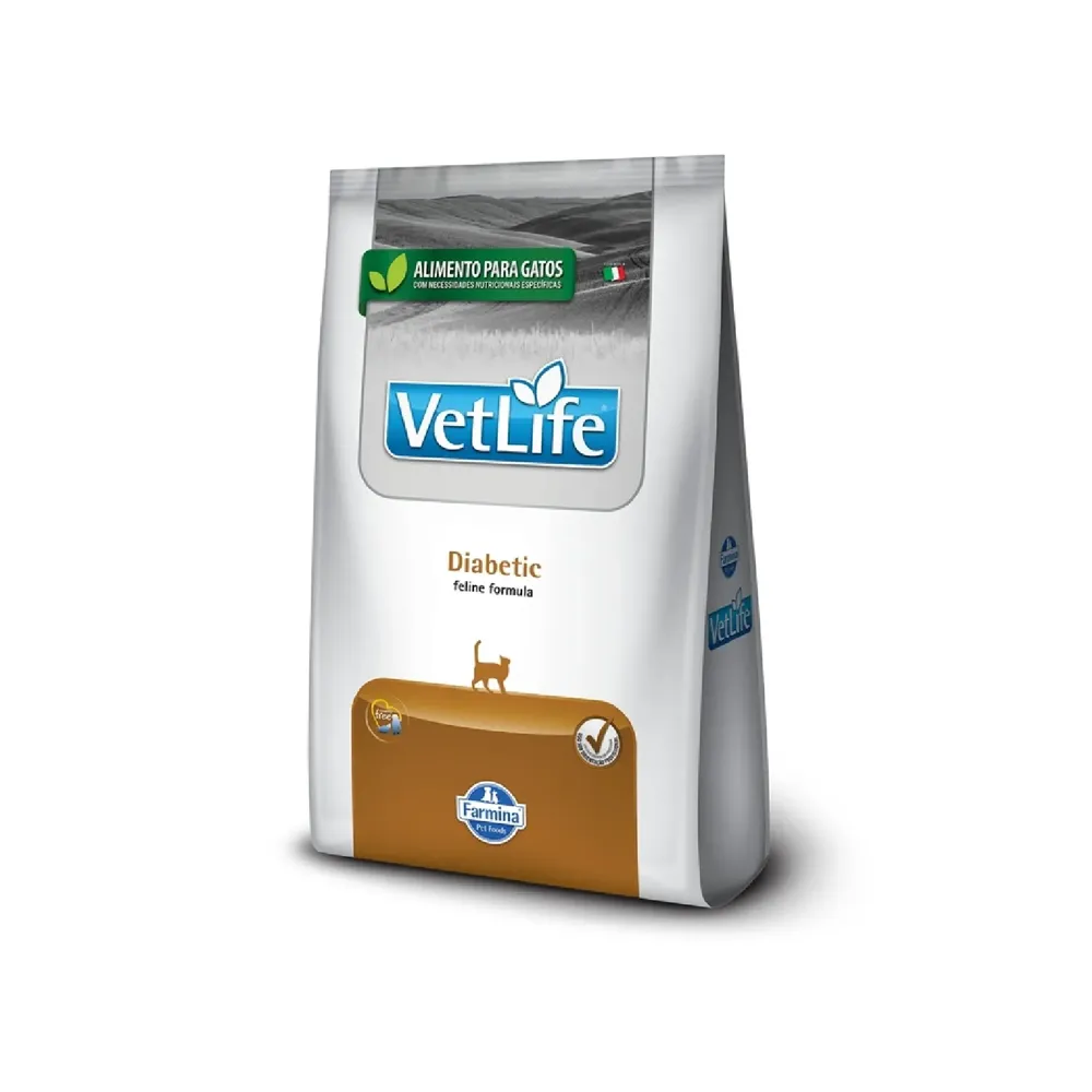 Ração Vet Life Natural Feline Diabetic