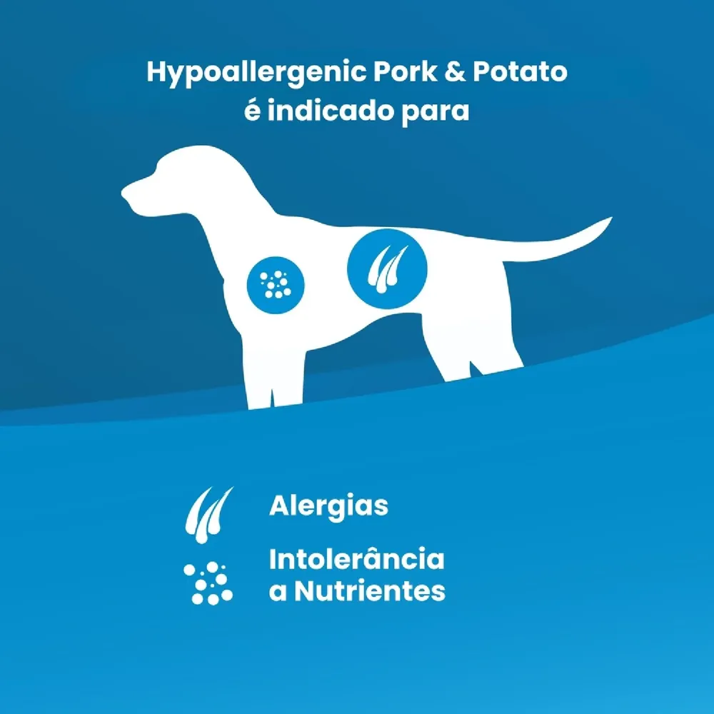 Ração Vet Life Natural Cães Adultos Hypoallergenic Porco e Batata — foto 2
