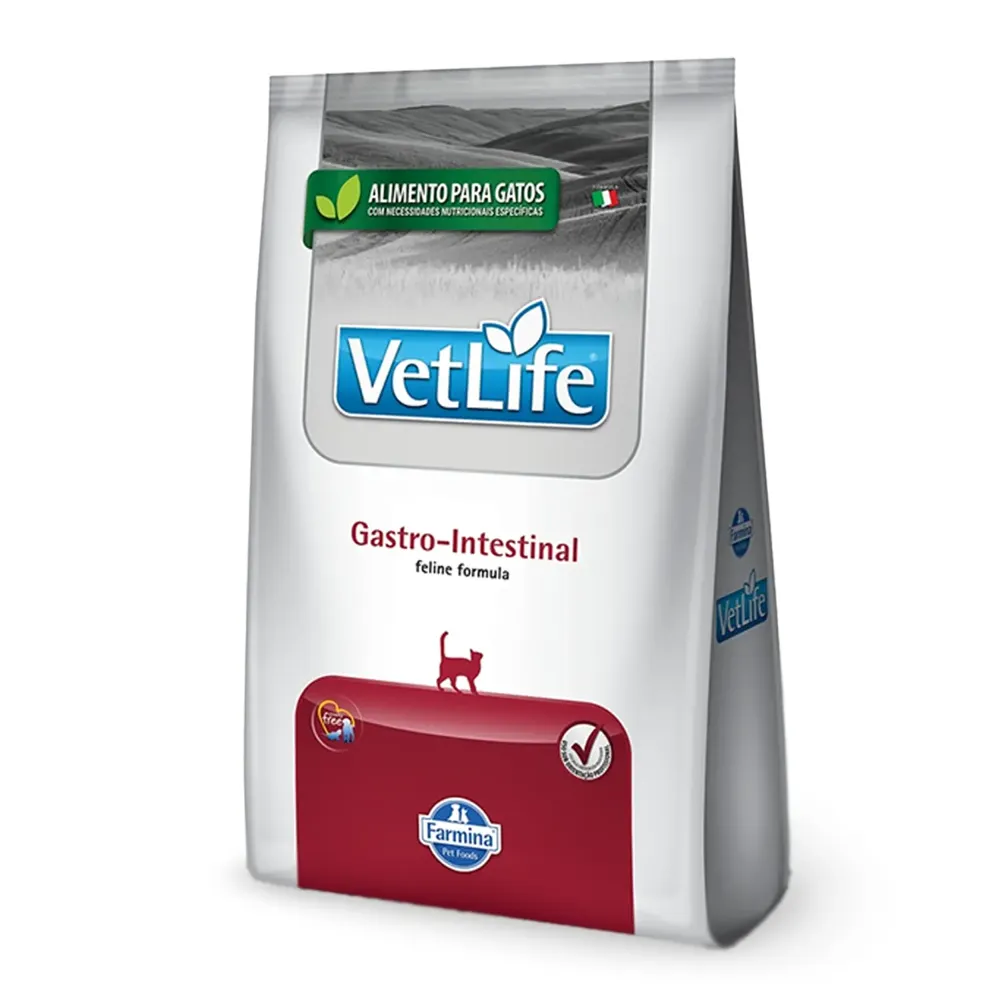 Ração Vet Life Natural Gastrointestinal para Gatos Adultos — foto 2