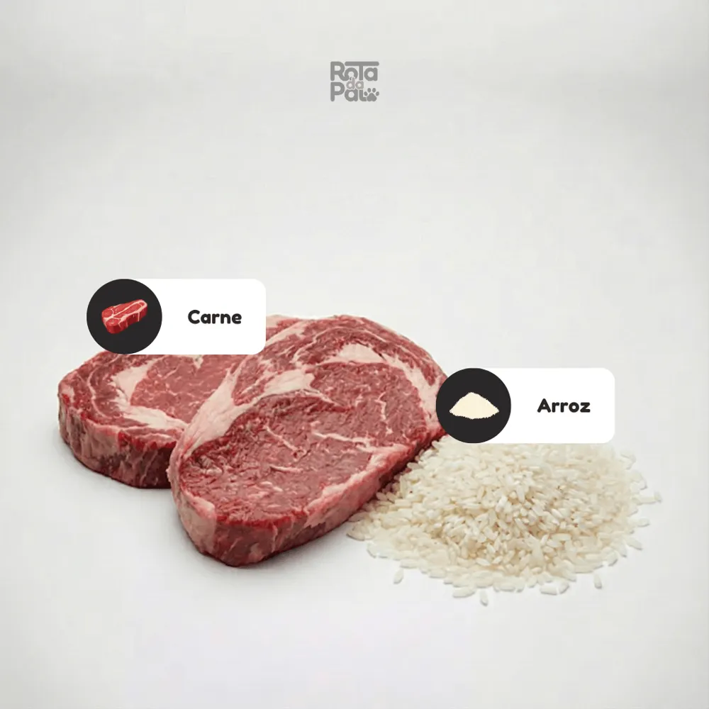 Ração VittA Natural Carne e Arroz para Cães Adultos 15 kg — foto 2