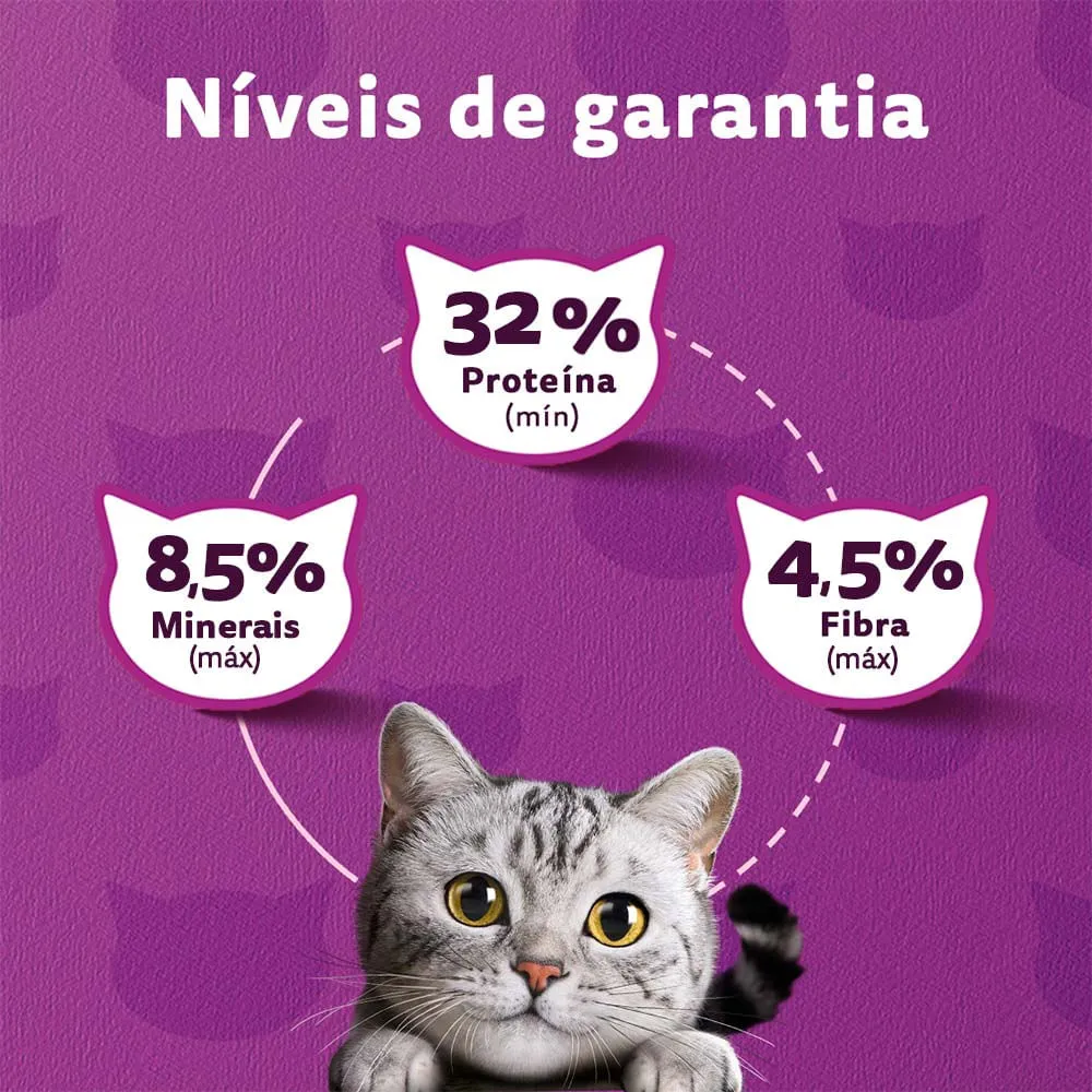 Ração Whiskas Gatos Adultos Castrados Peixe — foto 6