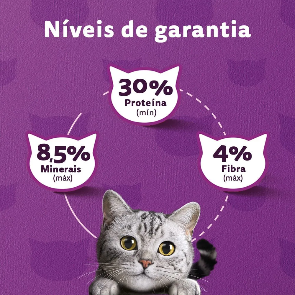 Ração Whiskas Gatos Adultos Mix Carne — foto 6