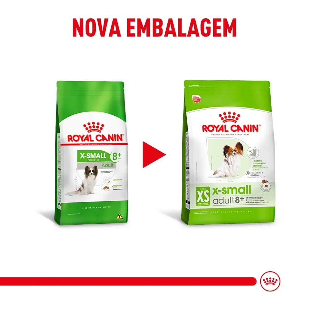 Ração Royal Canin X-Small Cães Adultos Porte Mini — foto 2