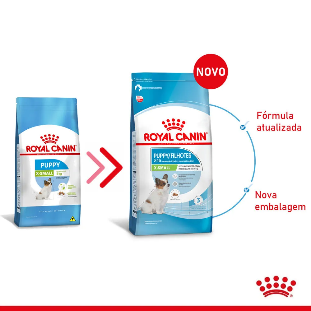 Ração Royal Canin X-Small Cães Filhotes — foto 2