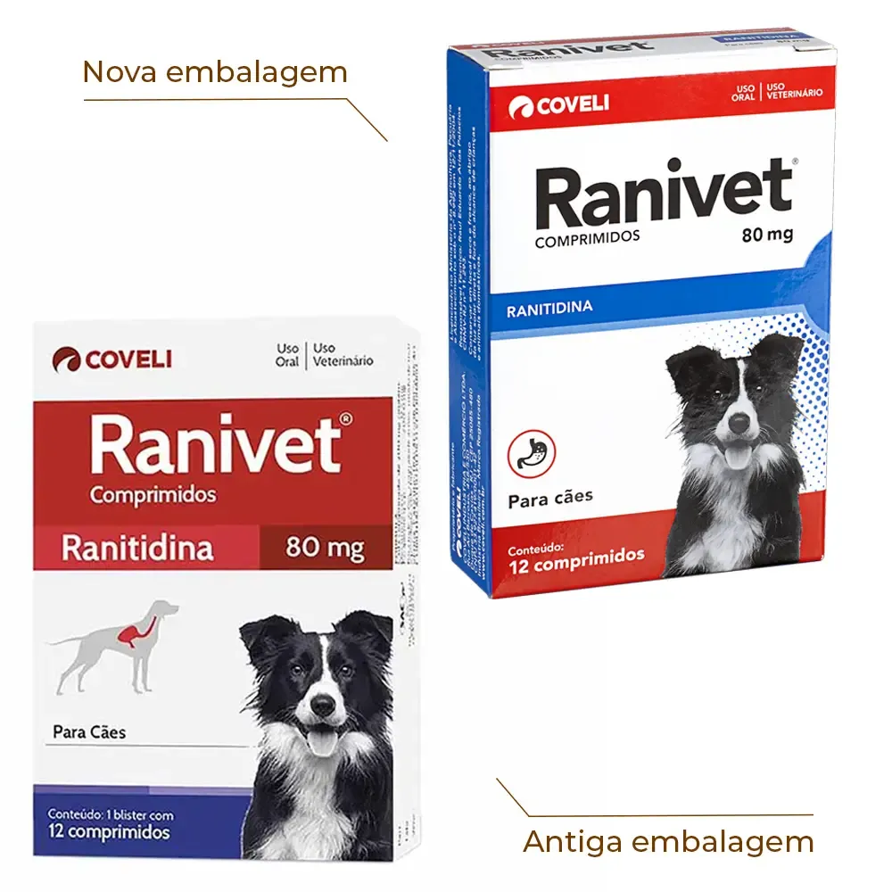 Ranivet 80mg Antiácido para cães e Gatos — foto 2