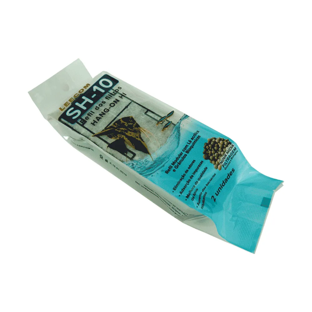 Refil Filtro Externo Leecom Carvão — foto 2
