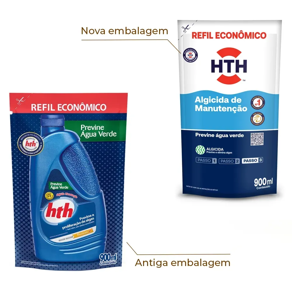 Refil HTH Algicida Previne Água Verde — foto 2