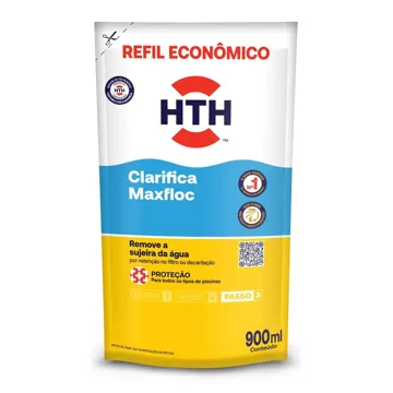 Refil HTH Clarificante e Floculante Maxfloc