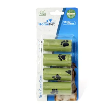 Refil Saquinhos Higiênicos Pegadas HomePet