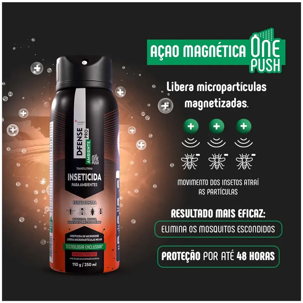 Repelente D-Fense Pro Ambientes Haxea — foto 3