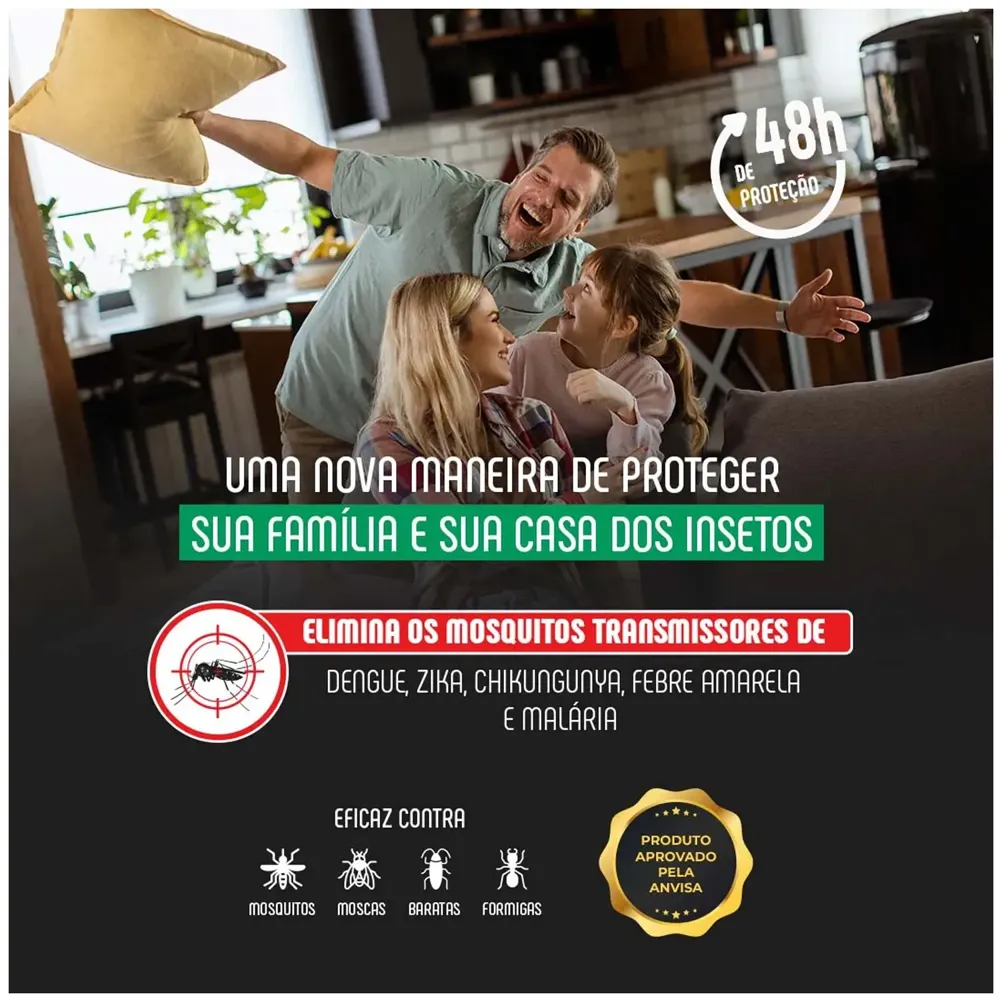 Repelente D-Fense Pro Ambientes Haxea — foto 5