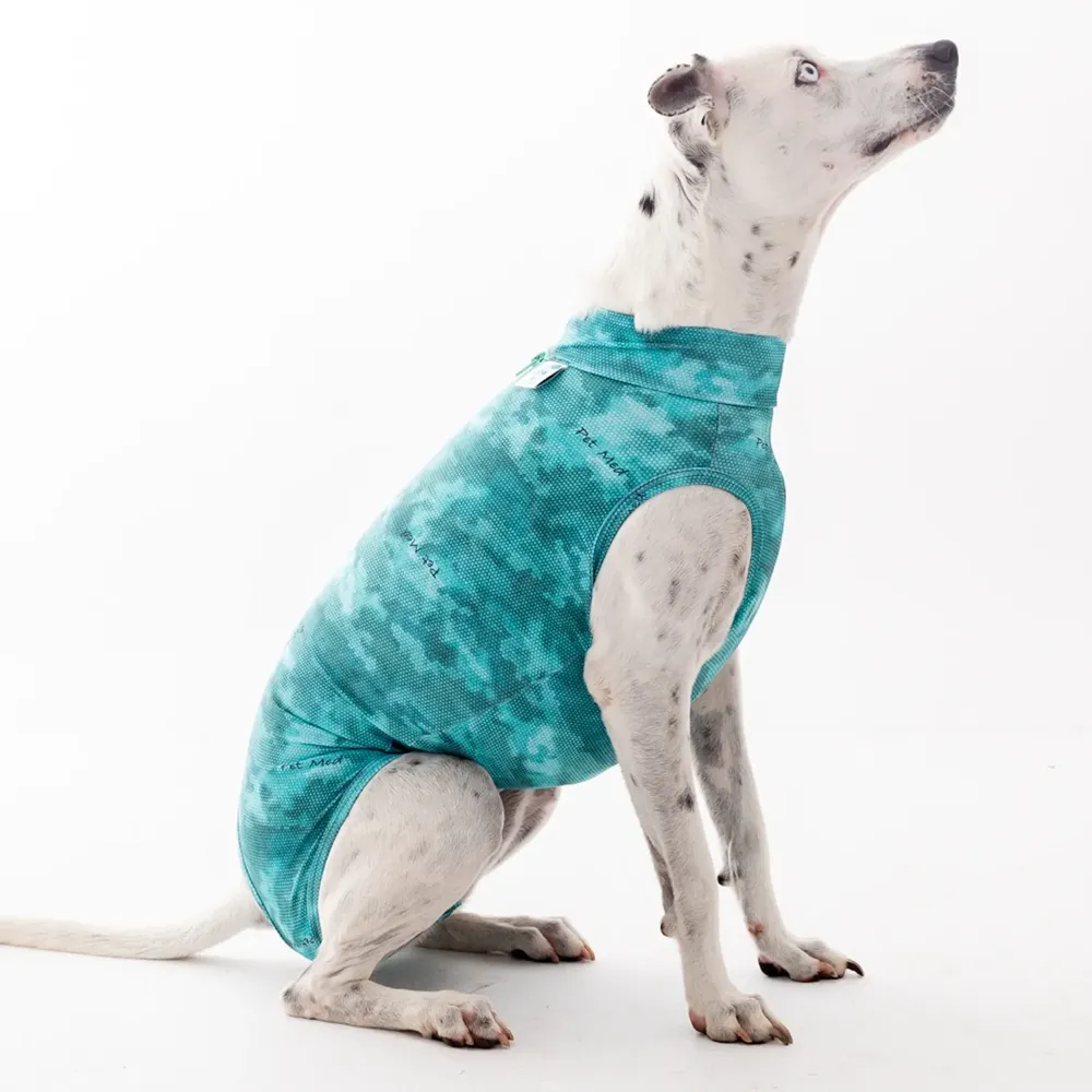 Roupa Pós-Cirúrgica Dry Light Supreme para Cães Machos e Fêmeas Pet Med Verde — foto 5