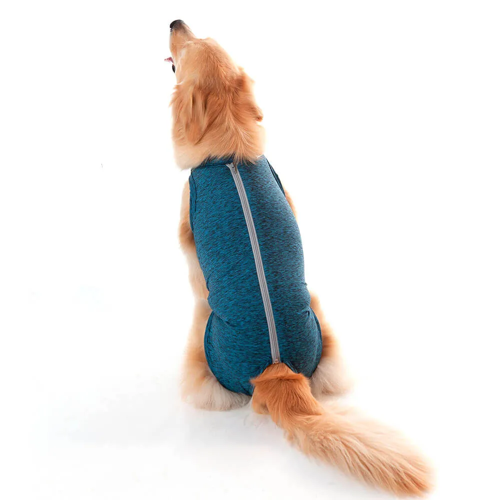 Roupa Pós-Cirúrgica para Cães Machos Castração Pet Med Azul — foto 2
