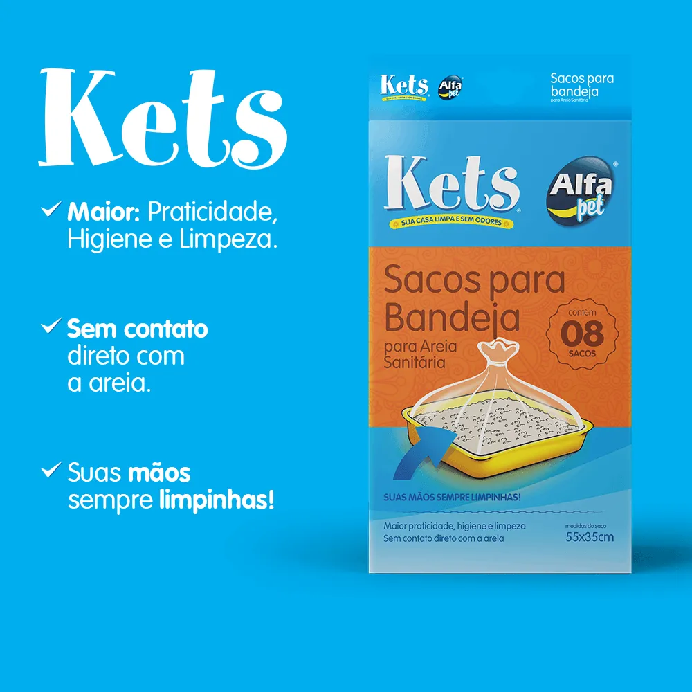 Sacos para Bandeja Higiênica Kets — foto 4