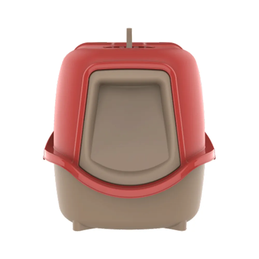 Sanitário para Gatos WC Cat New Plastpet Vermelho