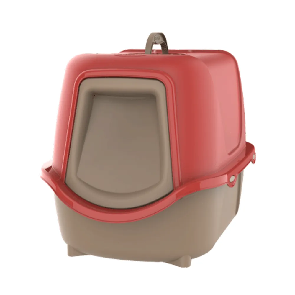 Sanitário para Gatos WC Cat New Plastpet Vermelho — foto 3