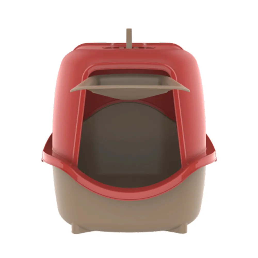 Sanitário para Gatos WC Cat New Plastpet Vermelho — foto 4