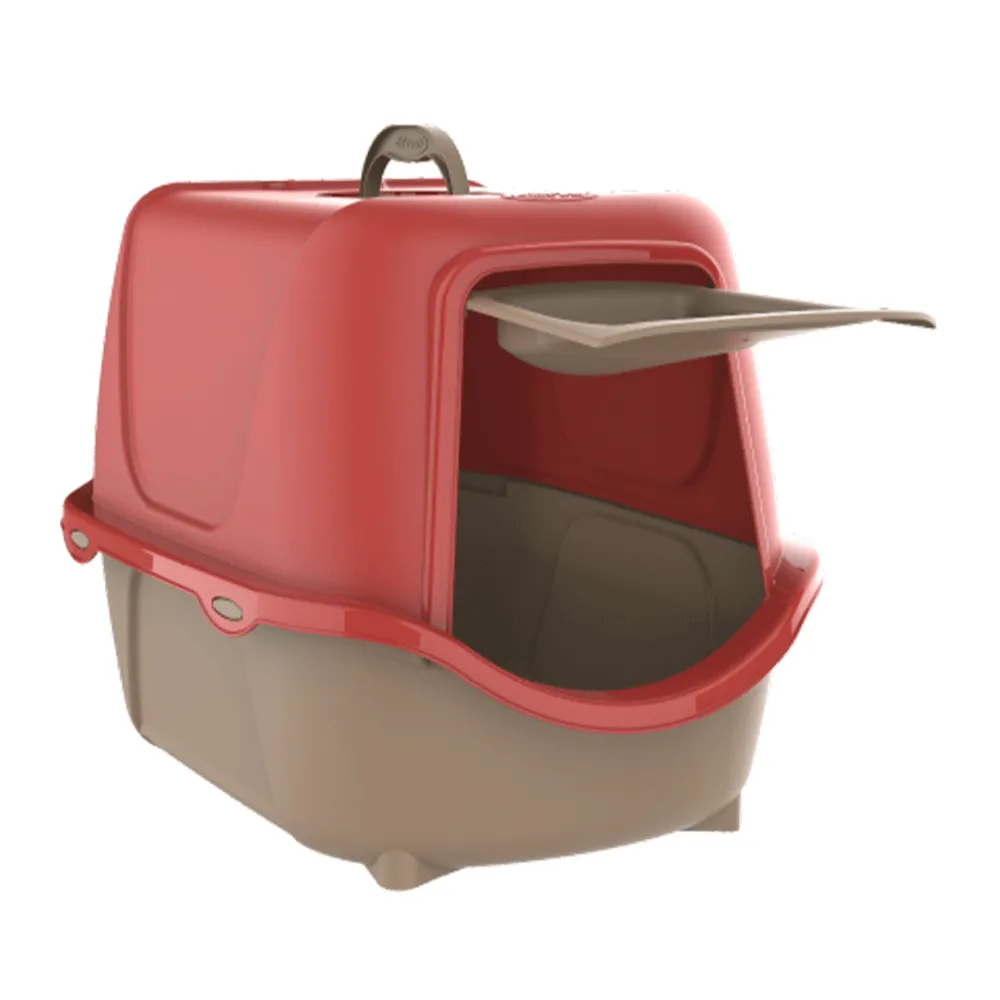 Sanitário para Gatos WC Cat New Plastpet Vermelho — foto 5