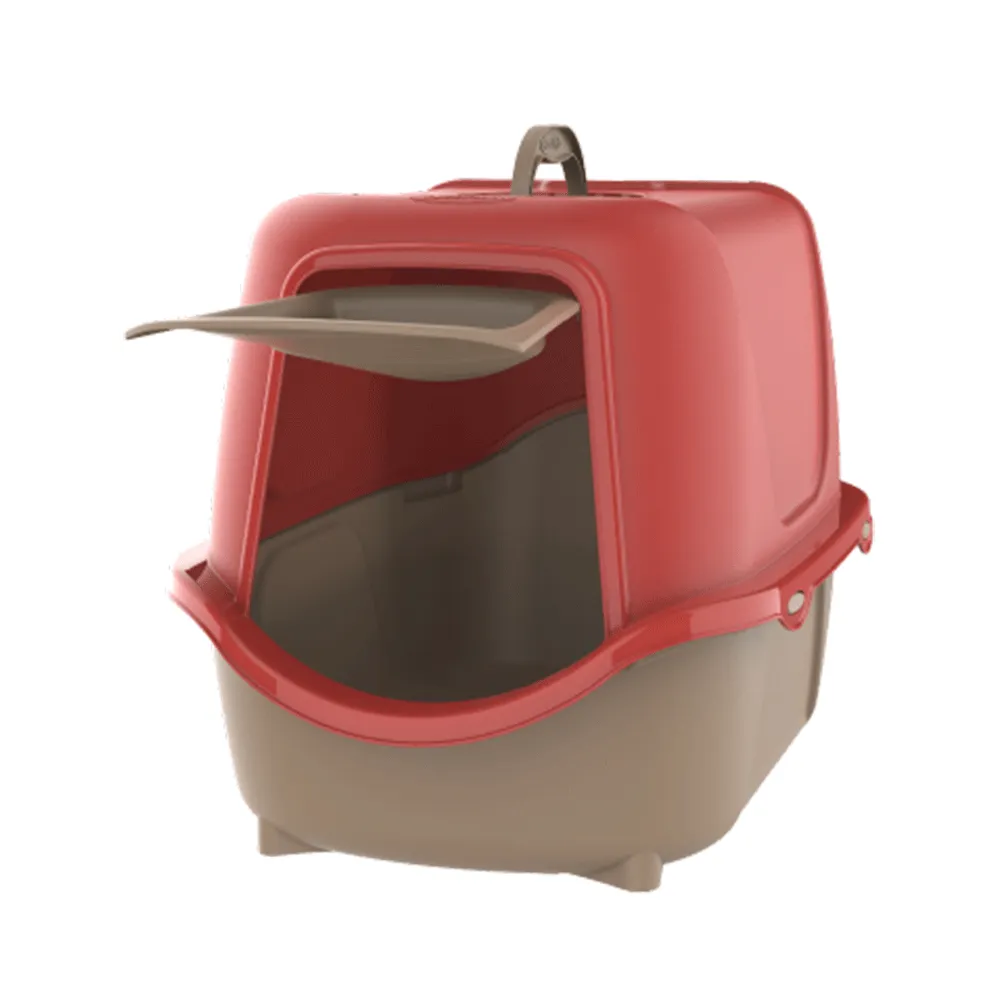Sanitário para Gatos WC Cat New Plastpet Vermelho — foto 6