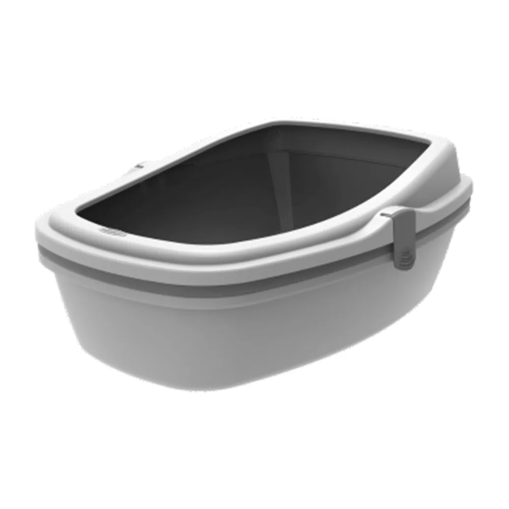 Sanitário para Gatos WC Furba Plastpet Cinza — foto 5