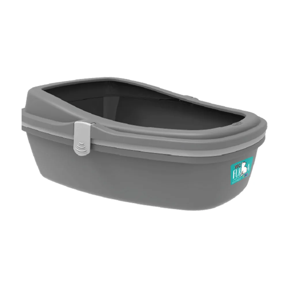 Sanitário para Gatos WC Furba Plastpet Taupe — foto 3