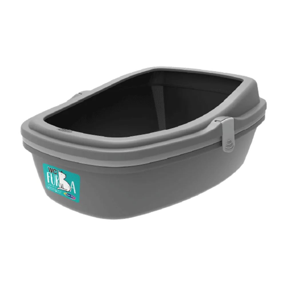 Sanitário para Gatos WC Furba Plastpet Taupe — foto 5