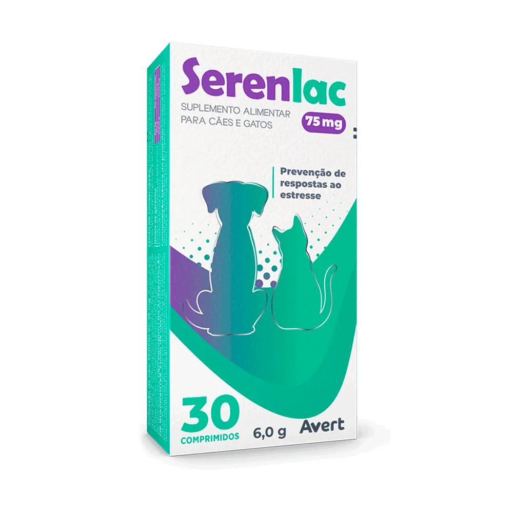 Serenlac 75mg Suplemento Alimentar Avert — foto 2