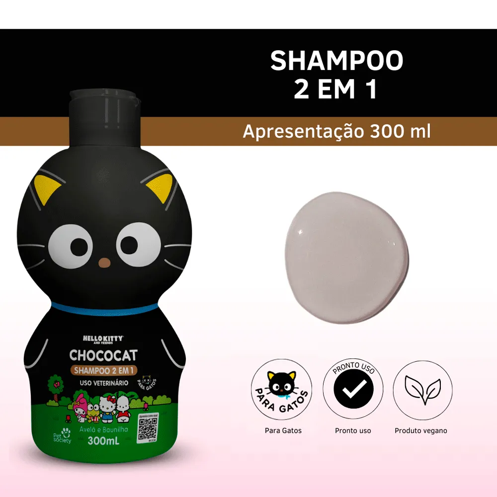 Shampoo 2 em 1 Hello Kitty Chococat para Gatos — foto 4