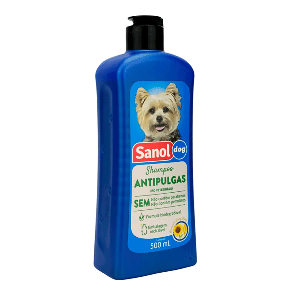 Shampoo Antipulgas para Cães Sanol — foto 2