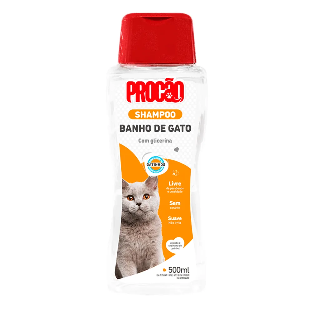 Shampoo Banho de Gato Glicerina Procão