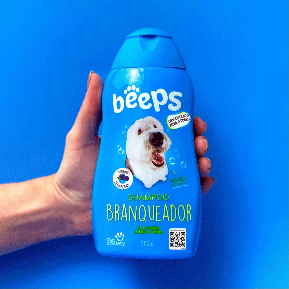 Shampoo Branqueador Beeps Pet Society — foto 4