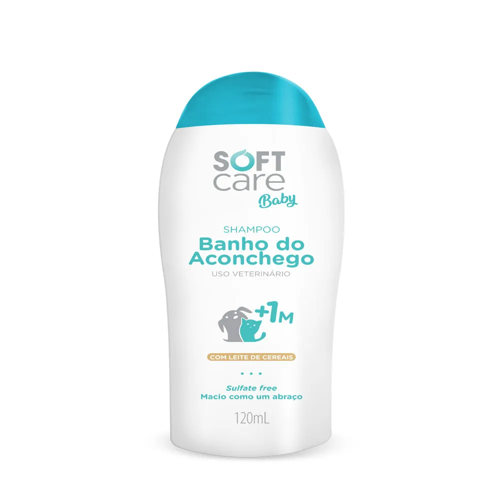 Shampoo 1 Mês+ Banho do Aconchego Soft Care Baby