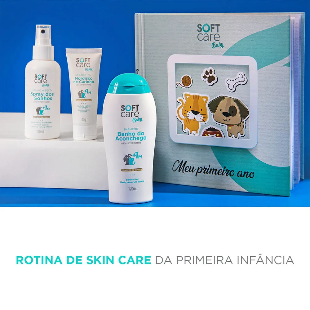 Shampoo 1 Mês+ Banho do Aconchego Soft Care Baby — foto 4