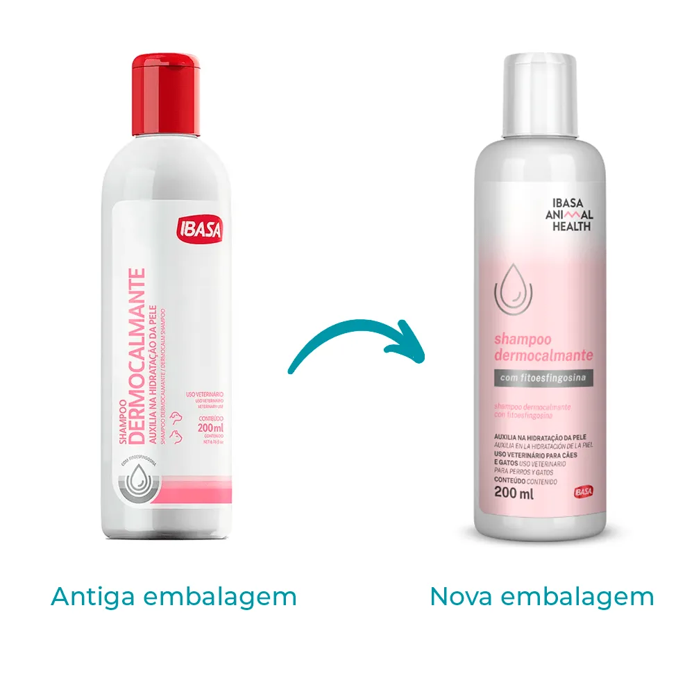 Shampoo Dermocalmante Cães e Gatos Ibasa — foto 2