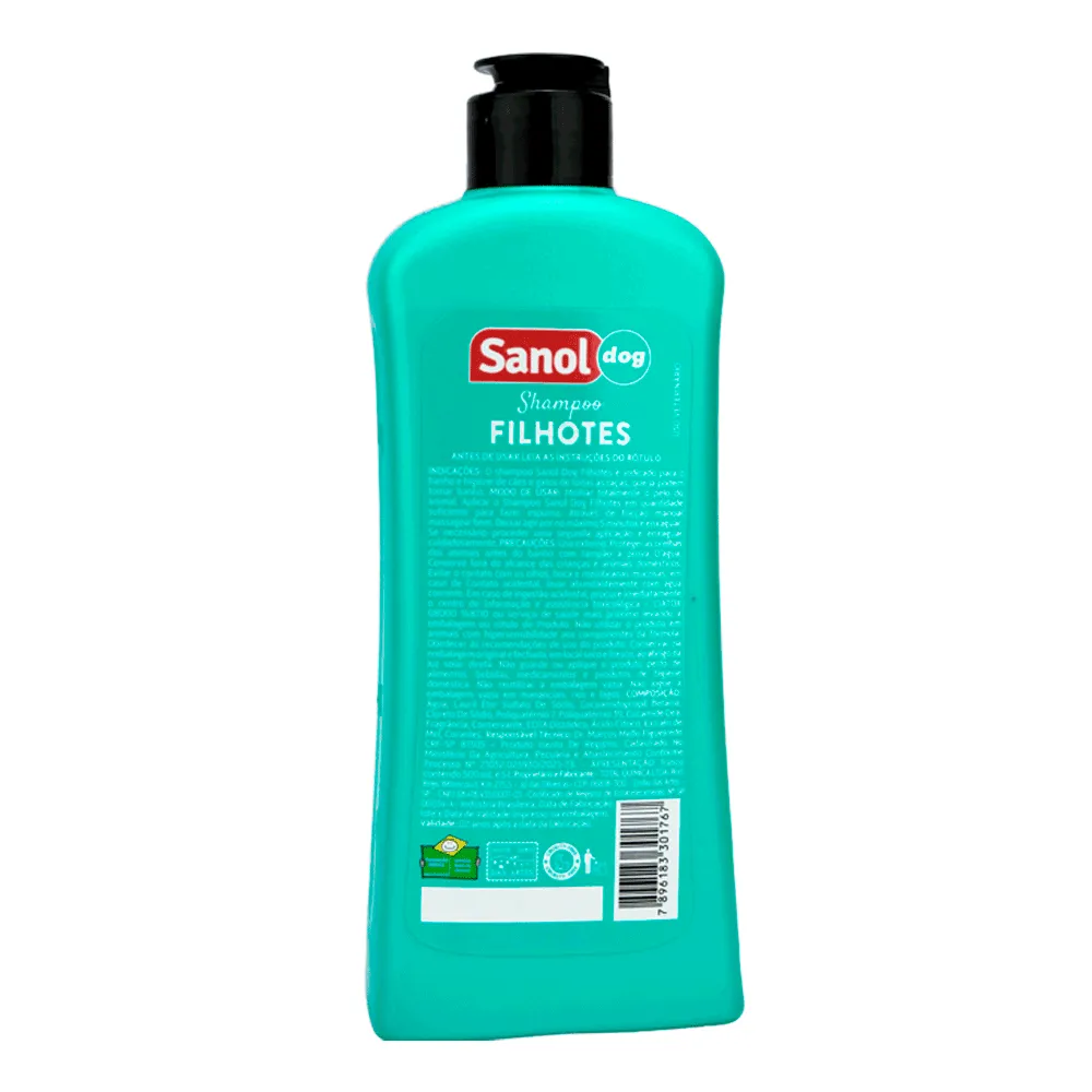 Shampoo para Cães Filhotes Sanol — foto 2