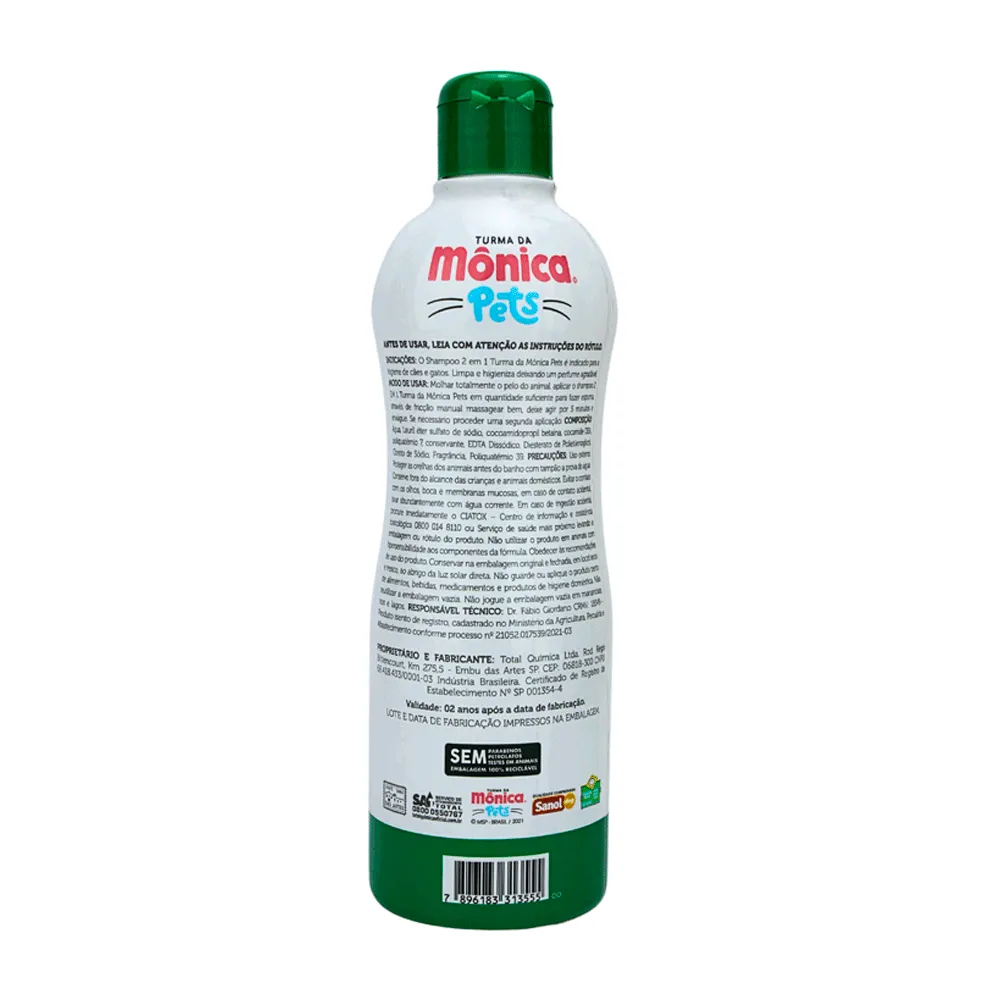 Shampoo e Condicionador Turma da Mônica Pets — foto 2