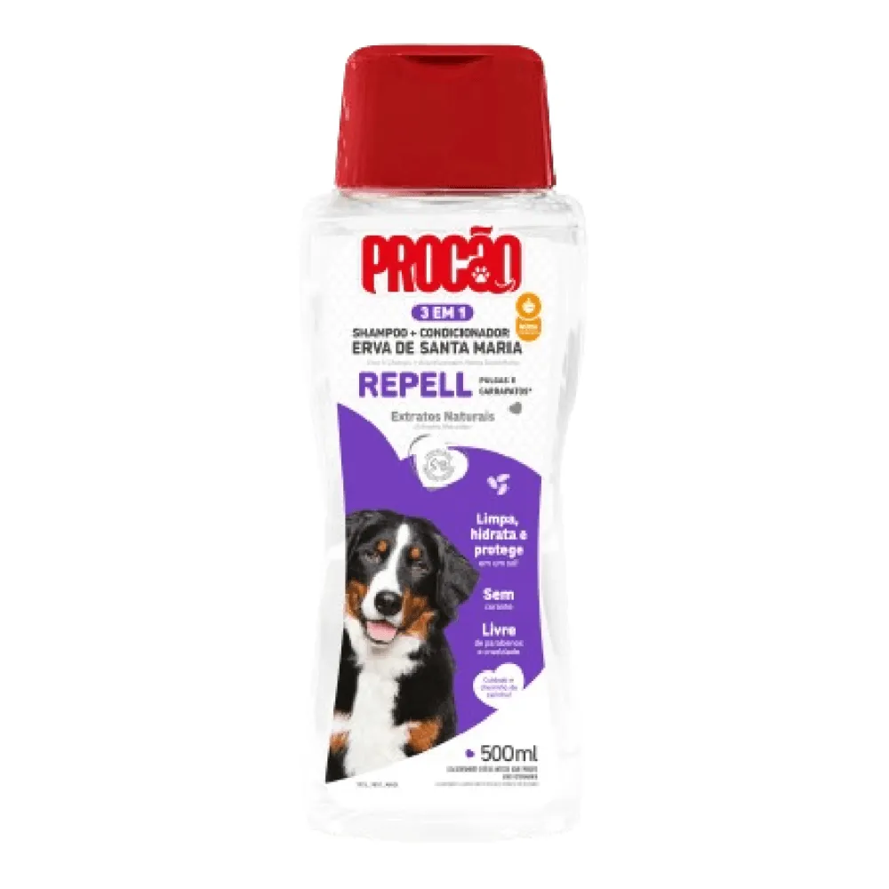 Shampoo e Condicionador Erva de Santa Maria Procão