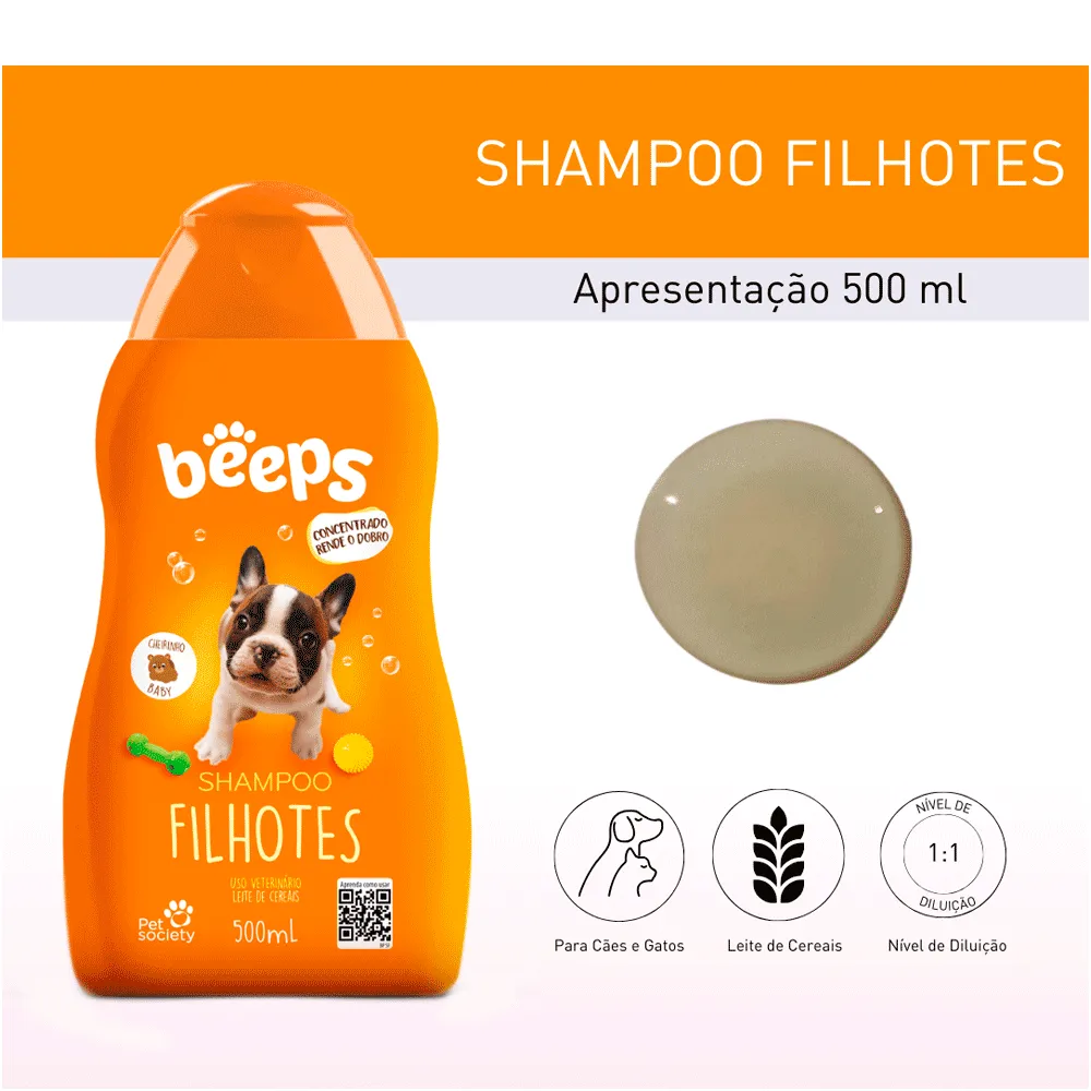 Shampoo Filhotes Beeps Pet Society — foto 2