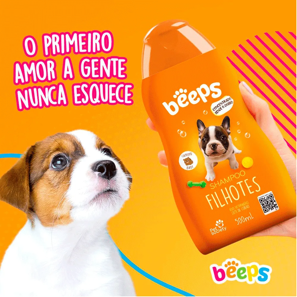 Shampoo Filhotes Beeps Pet Society — foto 5