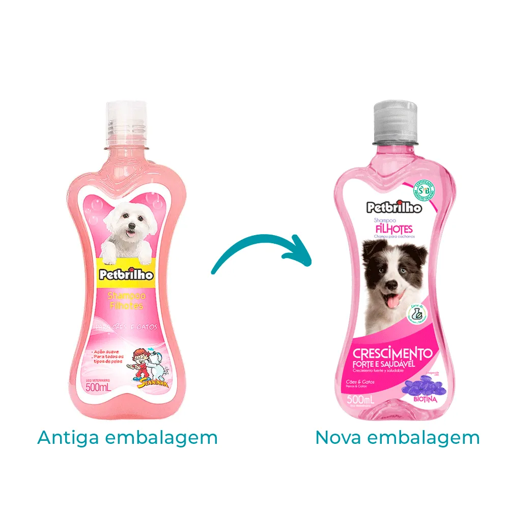 Shampoo Filhotes Cães e Gatos Petbrilho — foto 2