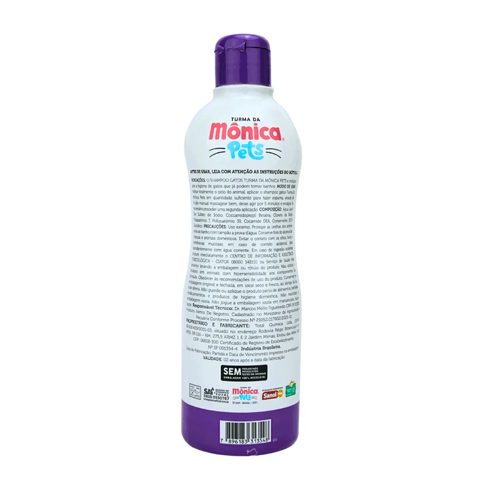 Shampoo Gatos Turma da Mônica Pets — foto 2