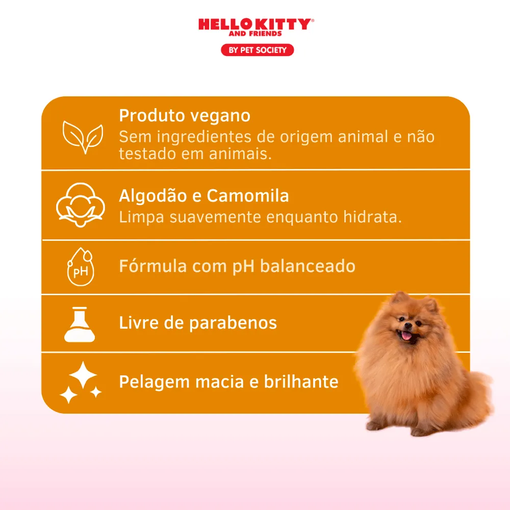 Shampoo Hidratante Hello Kitty Pochacco para Cães — foto 3